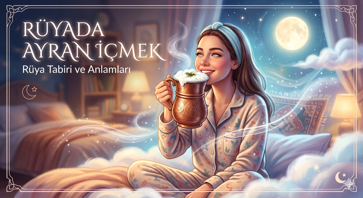 Rüyada ayran içmek ne anlama gelir?