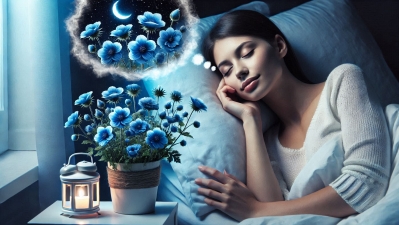Rüyada mavi çiçekler görmek ne anlama gelir?